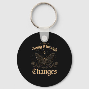 Im Going Through Changes, Vintage Gothic Bat Key Ring