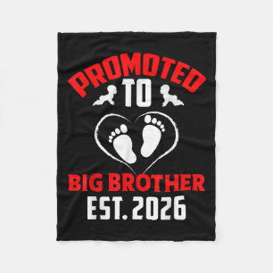Im Going To Be A Big Brother 2026 Promoted To Big  Fleece Blanket
