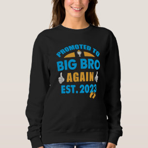 I'm Going To Be A Big Brother Again 2023 Big Bro A Sweatshirt
