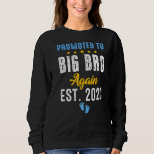 I'm Going To Be A Big Brother Again 2023 Big Bro A Sweatshirt