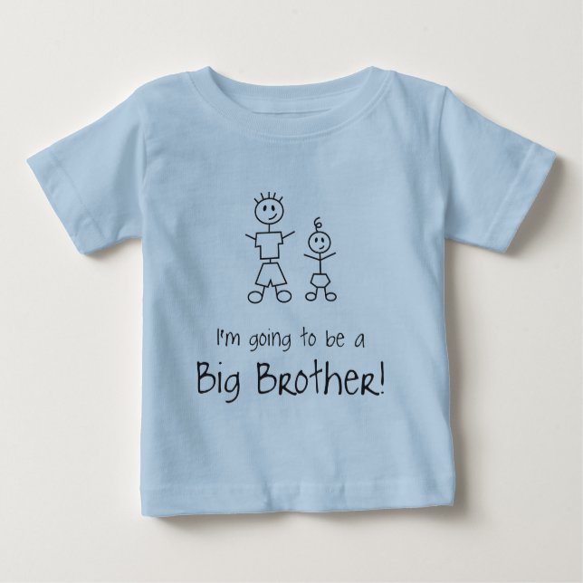 I'm going to be a Big Brother! Baby T-Shirt (Front)