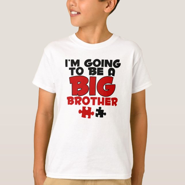 I'm Going to Be a Big Brother Shirt (Front)