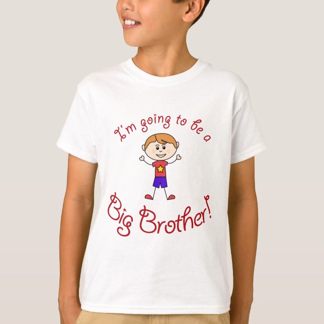 I'm Going to Be a Big Brother! T-Shirt (Front)