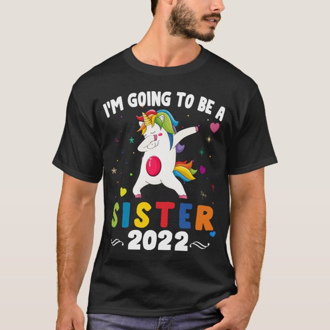 I'm Going to Be a Big Sister 2022 T-Shirt (Front)