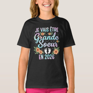 I'm Going to be a Big Sister 2026 T-Shirt