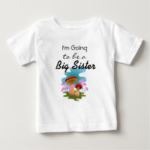I'm going to be a Big Sister Announcement Dress Baby T-Shirt