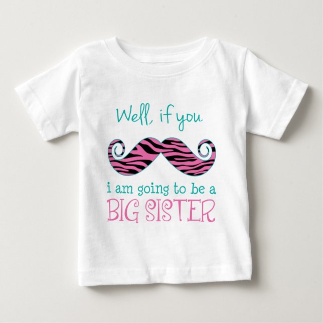 I'm Going to be a Big Sister Baby T-Shirt (Front)