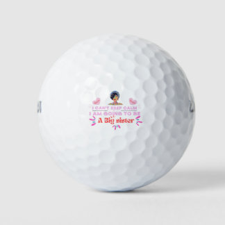 I'm Going To Be A Big Sister , design by Roka000 Golf Balls
