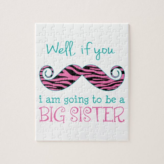 I'm Going to be a Big Sister Jigsaw Puzzle (Vertical)