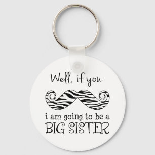 I'm Going to be a Big Sister Key Ring