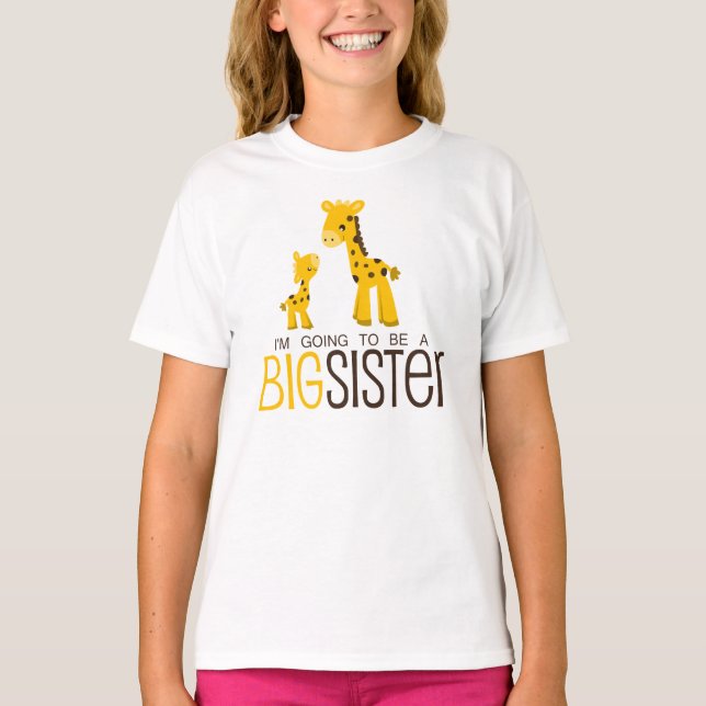 I'm Going to Be A Big Sister Shirt (Front)