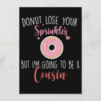 I'm Going to be a Cousin, Pregnancy Announcement