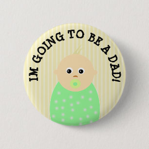 Im Going to be a Dad Button