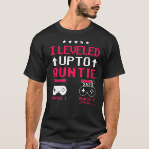 I'm Going To Be An Aunt 2023 Levelled Up To Aunti T-Shirt