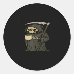 I'm Gonna Let Karma Fix It Because If I Fix It I'm Classic Round Sticker