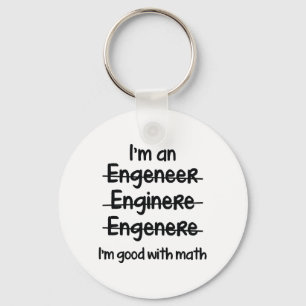 I'm Good With Math Key Ring