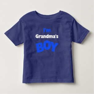 I'm Grandma's Boy Toddler T-Shirt