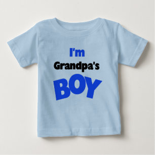 I'm Grandpa's Boy Baby T-Shirt