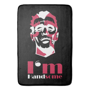 I'm handsome abstract face Case-Mate iPhone case T Bath Mat