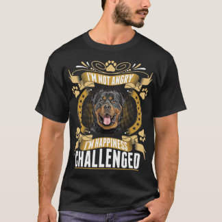 Im Happiness Rottweiler Dog Tshirt