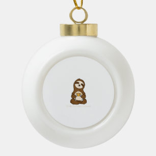 I'm Having A Moment Caffeine Coffee Cafe Otaku Com Ceramic Ball Christmas Ornament