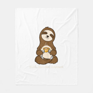 I'm Having A Moment Caffeine Coffee Cafe Otaku Com Fleece Blanket