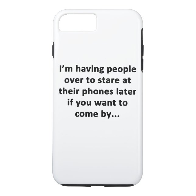 I'm Having People Over Case-Mate iPhone Case (Back)