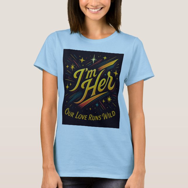 I'm Her - Bold Women's Empowerment Tee (Front)
