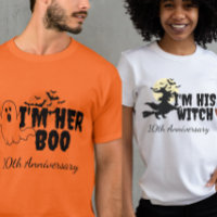 I'm her boo, I'm his witch funny Halloween couple