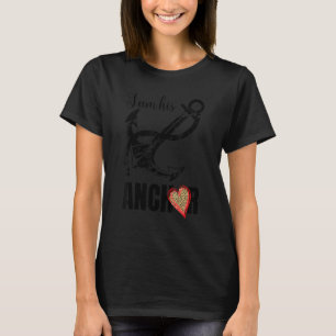 I'm Her Captain Happy Valentineu2019s Day Love Val T-Shirt