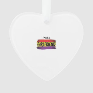 Im Her Girlfriend Rainbow Pride Vector Shirt Ornament