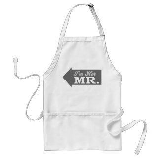 I'm Her Mr. (Grey Arrow) Standard Apron