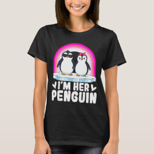 I'm Her Penguin Matching Couple Valentine Love Hea T-Shirt