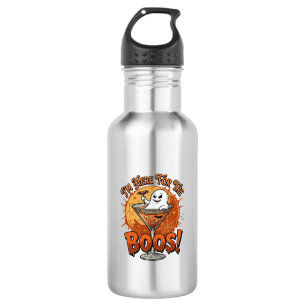 Im Here Boos Halloween Ghost Drink Spiderweb Bat_1 532 Ml Water Bottle