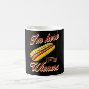 I'm here for the Wieners Coffee Mug