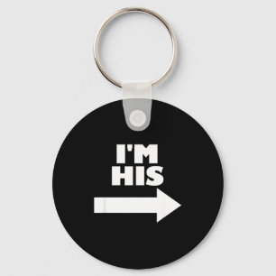 I'm His Arrow Inting Right Matching Couple I'm His Key Ring