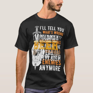 I'M Holding A Beer So Yeah I'M Pretty Busy Beer T-Shirt
