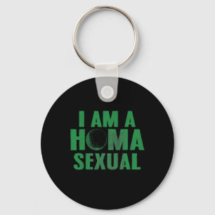 I'm Homa Ual Golf Lover Club And Ball Sport  Key Ring