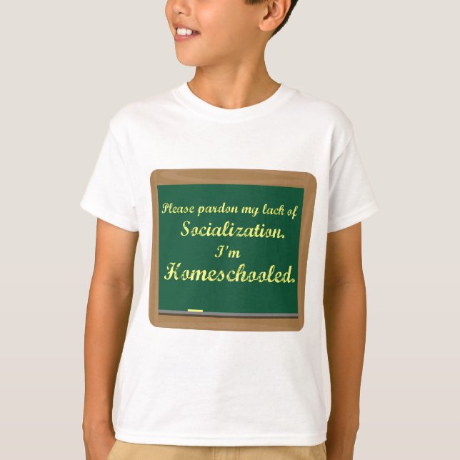 I'm homeschooled. T-Shirt (Front)
