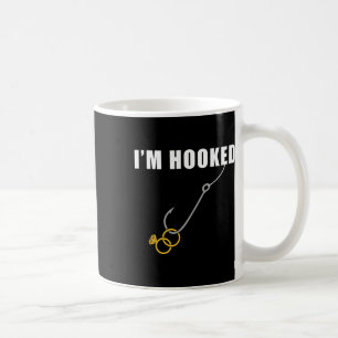 I'm Hooked Engagement Ring Marriage Proposal Fishi Coffee Mug