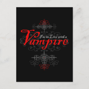 I'm In Love with a Vampire Postcard