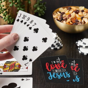 I'M IN LOVE WITH JESUS PLAYING CARDS