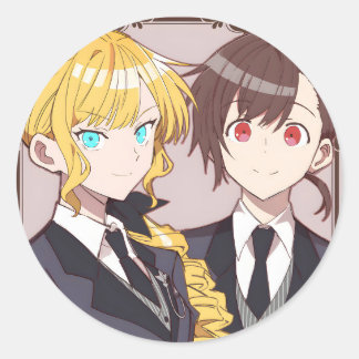 I'm In Love With The Villainess | Rae and Claire Classic Round Sticker