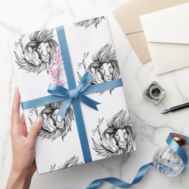 I'm in love wrapping paper (Gifting)