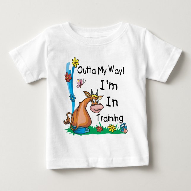 I'm In Training Baby T-Shirt (Front)