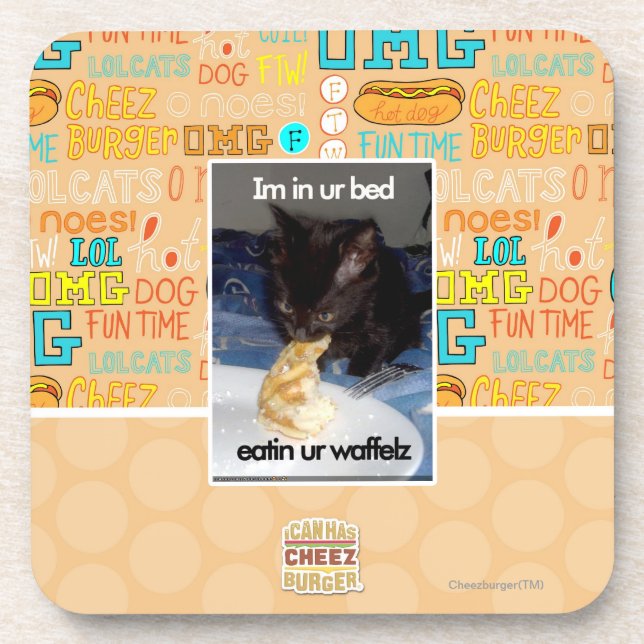 Im in ur bed coaster (Front)