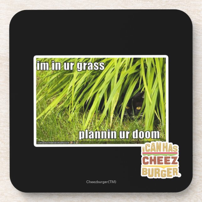 im in ur grass coaster (Front)
