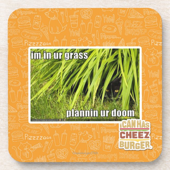 im in ur grass coaster (Front)