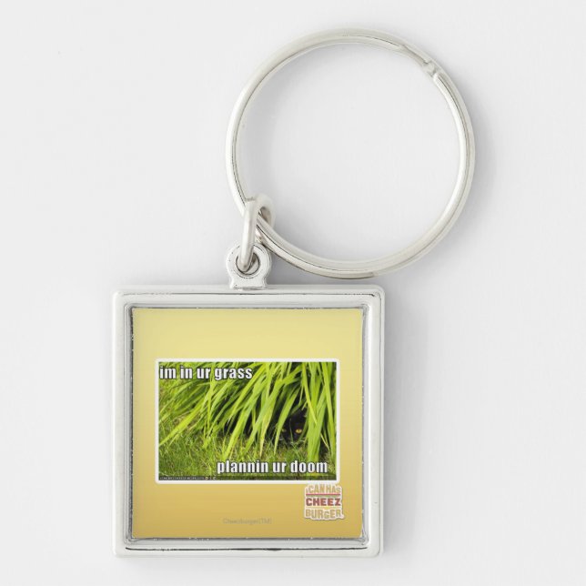 im in ur grass key ring (Front)