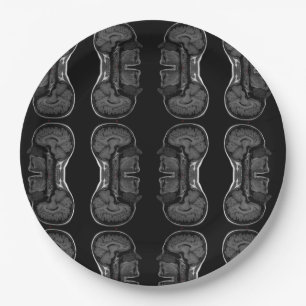 im in your head xray mri scan medical paper plate